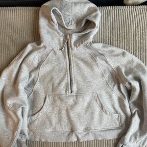 Lululemon Gray XL/XXL Scuba Half-zipped